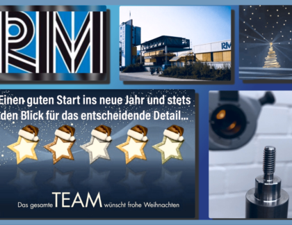 Weihnachts- und Neujahrsgruß der Reinhold Mühleisen GmbH